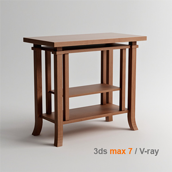 3d design coonley end table model - Coonley Nesting End Table by lajhar